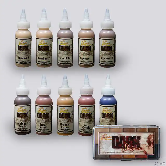Skin Illustrator Dark Fleshtone Palette Liquids - Dark Fleshtone 60ml