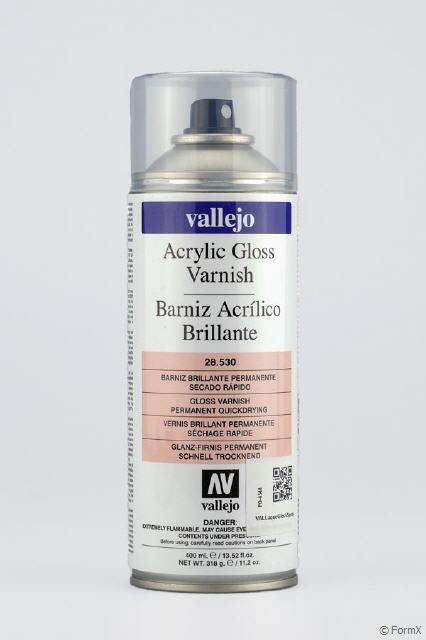 Vernis Acrylique Polyuréthane Brillant 60 et 200ml Vallejo