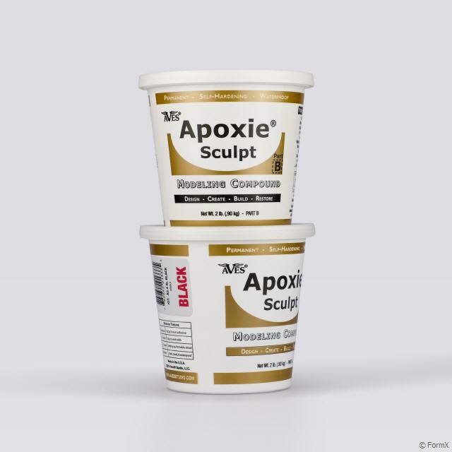 Aves Apoxie Sculpt 1 lb. Orange, 2 Part Modeling Compound (A & B)