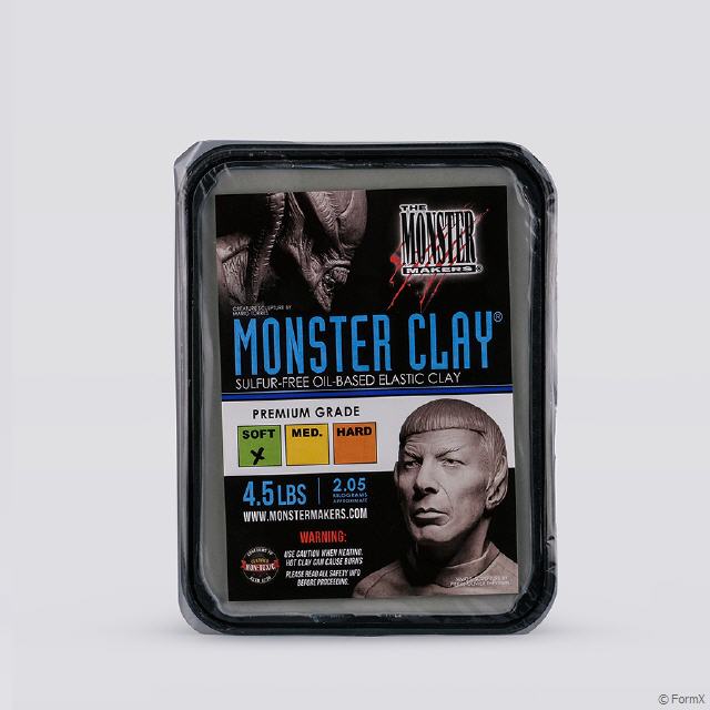 Monster Clay (Soft, Medium and Hard Grades) - (5 lb. Block) - Clay