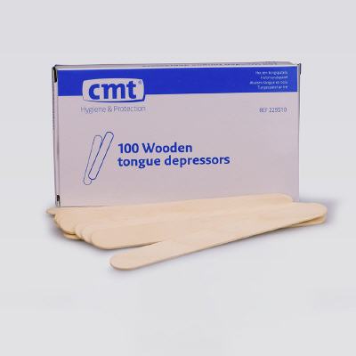 Wooden tongue spatula